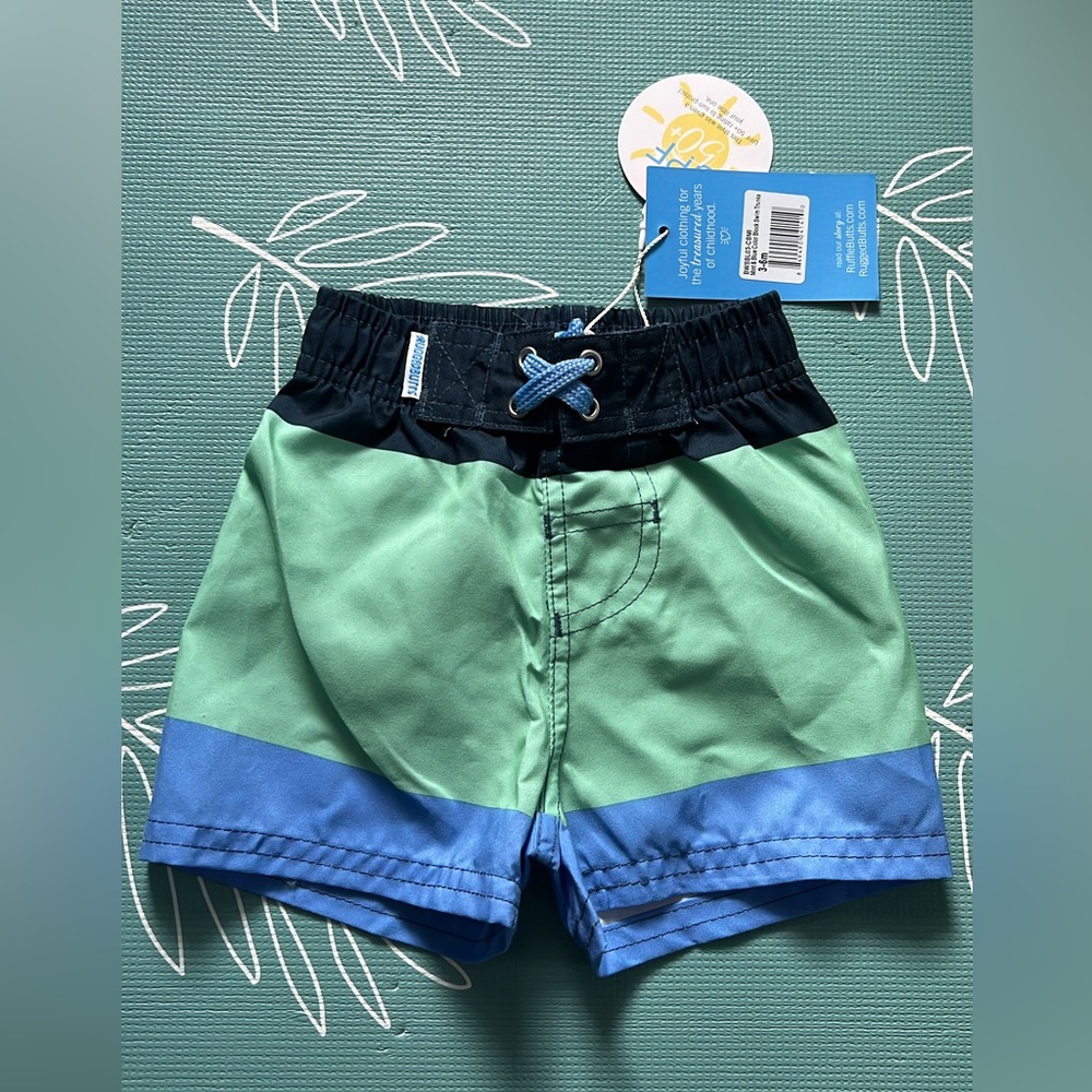 Rugged butts swim trunks